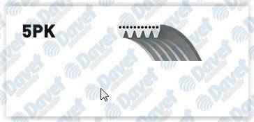 GATES 5PK1368 Kanalli Kayis Combo Corsa C Meriva Tigra Galant